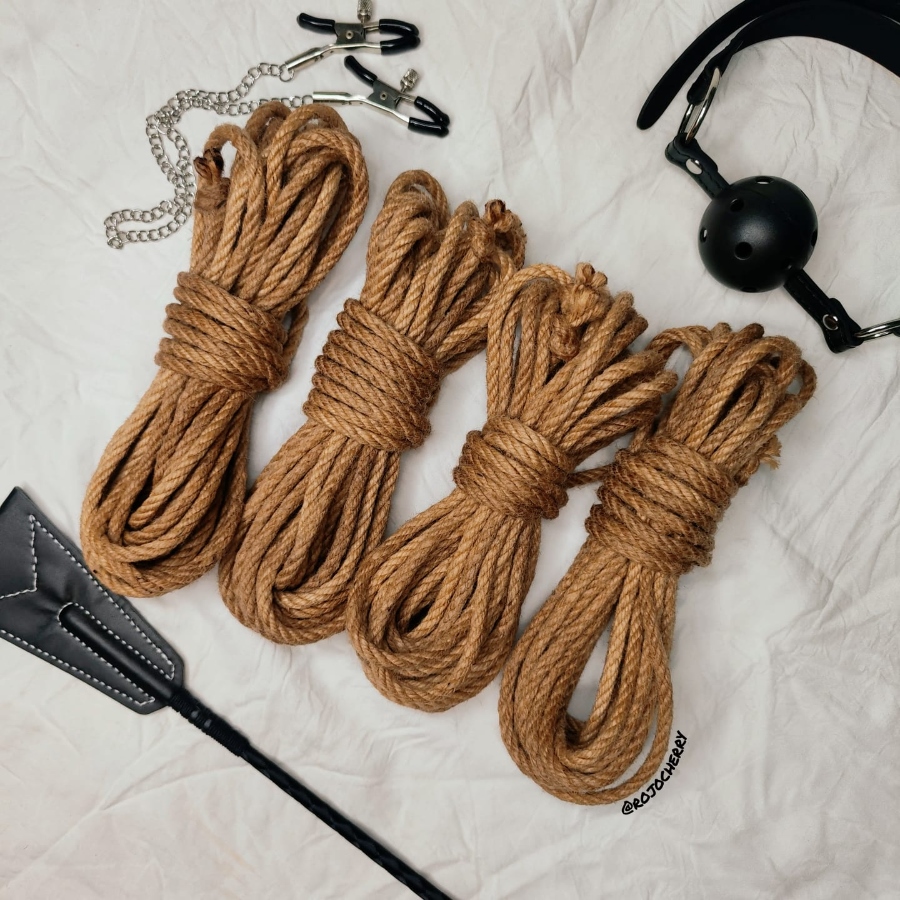 Cuerdas Yute para Shibari